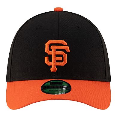Men's New Era Black San Francisco Giants Alternate Player Replica 39THIRTY M-Crown Flex Hat