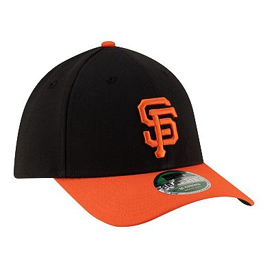 Men's New Era Black San Francisco Giants Alternate Player Replica 39THIRTY M-Crown Flex Hat