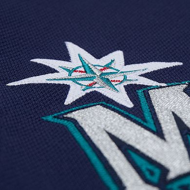 Men's Mitchell & Ness Ichiro Suzuki Navy Seattle Mariners 2006 Cooperstown Mesh Batting Practice Button-Up Jersey