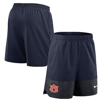 Men's Nike Navy Auburn Tigers 2025 Sideline Dri-FIT Shorts
