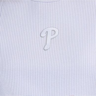 Women's Starter Light Blue Philadelphia Phillies Pastels Ribbed Tank Top