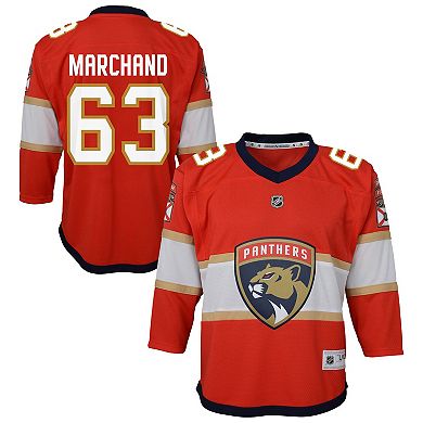 Youth Outerstuff Brad Marchand Red Florida Panthers Home Replica Jersey