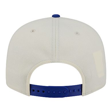 Men's New Era White New York Knicks Injection Localized 9FIFTY Snapback Hat
