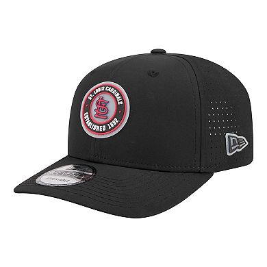 Men's New Era Black St. Louis Cardinals Circle 9SEVENTY Adjustable Hat