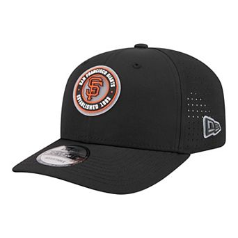 Men's New Era Black San Francisco Giants Circle 9SEVENTY Adjustable Hat