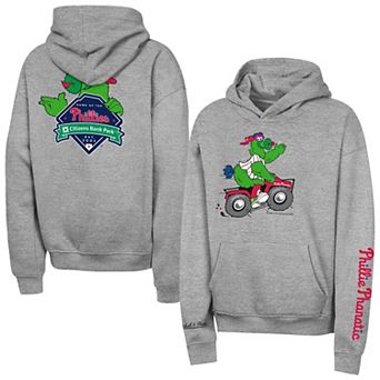 Youth Outerstuff Gray Philadelphia Phillies Iconic Phanatic Hoodie