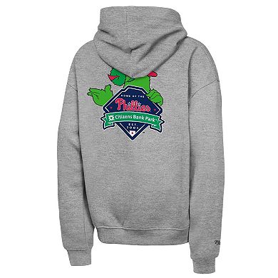 Youth Outerstuff Gray Philadelphia Phillies Iconic Phanatic Hoodie