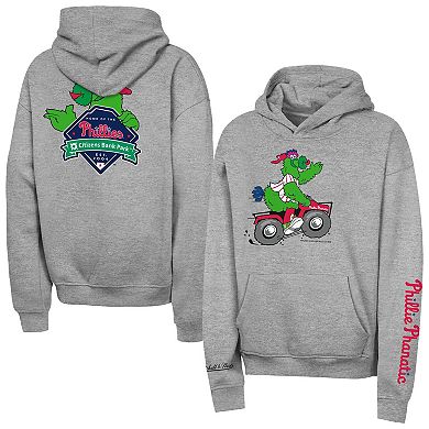 Youth Outerstuff Gray Philadelphia Phillies Iconic Phanatic Hoodie