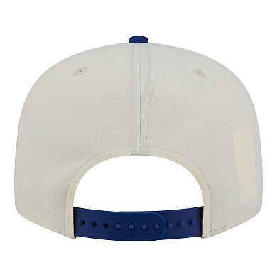 Men's New Era White/Blue New York Rangers Injection Localized Two-Tone 9FIFTY Snapback Hat