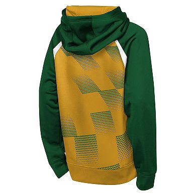 Youth Outerstuff Gold Portland Timbers Striker Fleece Hoodie