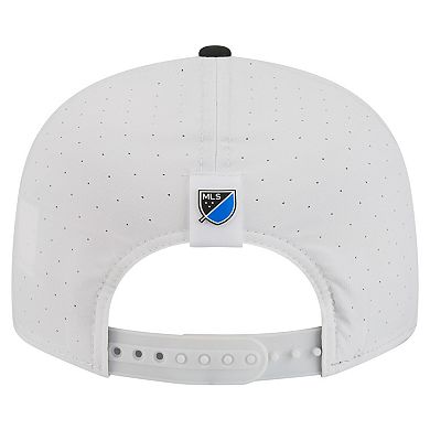 Men's New Era Black San Jose Earthquakes 2026 MLS Kick Off 9FIFTY Snapback Hat