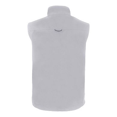 Men's Cutter & Buck Gray Georgia Bulldogs Charter Eco Recycled Full-Zip Vest