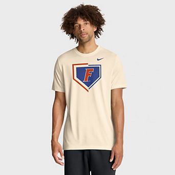Men's Nike Natural Florida Gators Primetime Baseball Icon Legend Dri-FIT T-Shirt