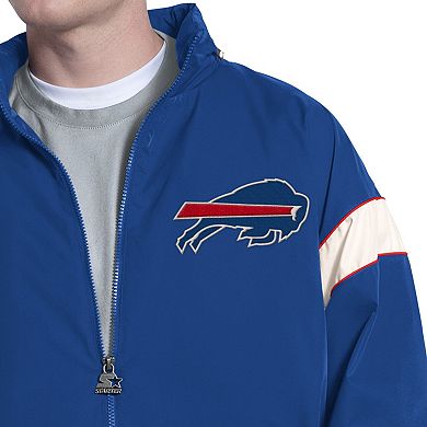 Men's Starter Royal Buffalo Bills The Gust Full-Zip Hoodie
