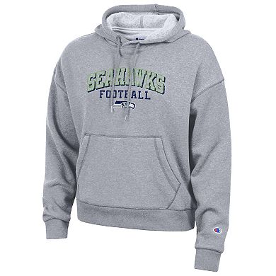 Women's Champion Gray Seattle Seahawks Triumph Tri-Blend Hoodie
