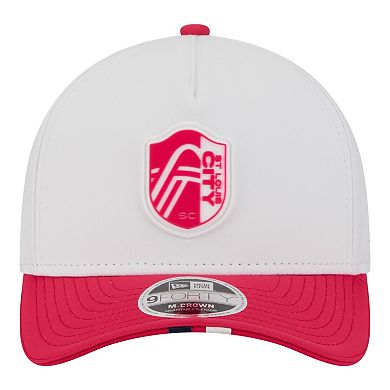Men's New Era White St. Louis CITY SC 2026 MLS Kick Off 9FORTY M-Crown A-Frame Adjustable Hat