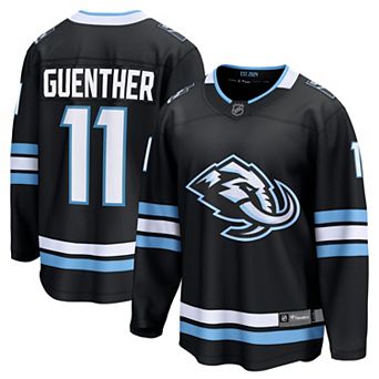 Men's Fanatics Dylan Guenther Black Utah Mammoth Home Breakaway Player Jersey