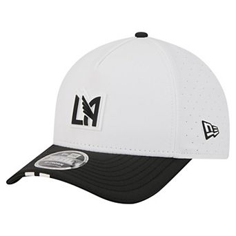Men's New Era White LAFC 2026 MLS Kick Off 9FORTY M-Crown A-Frame Adjustable Hat