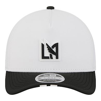 Men's New Era White LAFC 2026 MLS Kick Off 9FORTY M-Crown A-Frame Adjustable Hat