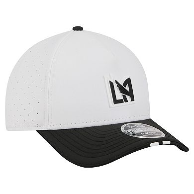 Men's New Era White LAFC 2026 MLS Kick Off 9FORTY M-Crown A-Frame Adjustable Hat