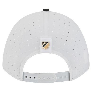 Men's New Era White LAFC 2026 MLS Kick Off 9FORTY M-Crown A-Frame Adjustable Hat