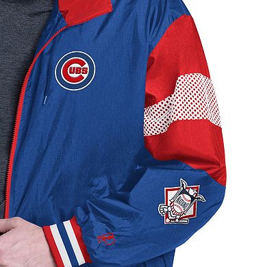 Men's Pro Player Royal/Red Chicago Cubs Legacy Lightweight Full Zip Hooded Jacket