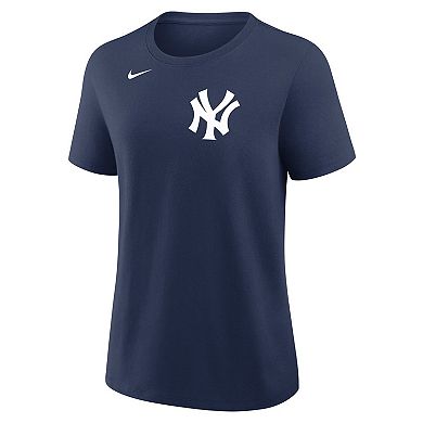 Women's Nike Navy New York Yankees Wordmark T-Shirt