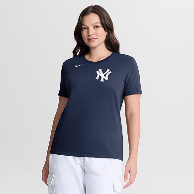 Women's Nike Navy New York Yankees Wordmark T-Shirt