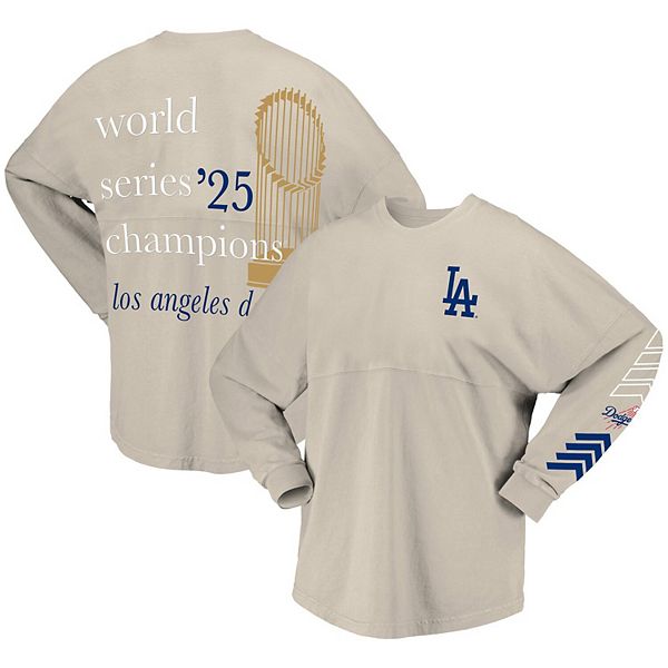 Women's Fanatics Beige Los Angeles Dodgers 2025 World Series