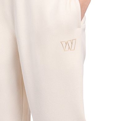 Women's Starter Cream Washington Commanders Pastel High Waisted Travel Fleece Pants