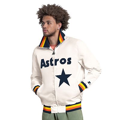 Men's Starter White Houston Astros The Captain Cooperstown Logo