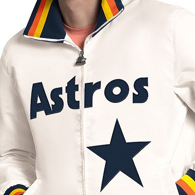 Men's Starter White Houston Astros The Captain Cooperstown Logo