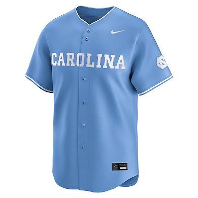 Men's Nike Carolina Blue North Carolina Tar Heels Baseball Limited Jersey