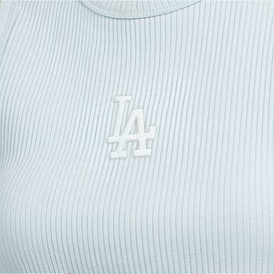 Women's Starter Mint Los Angeles Dodgers Pastels Ribbed Tank Top