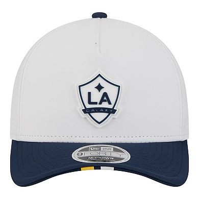 Men's New Era White LA Galaxy 2026 MLS Kick Off 9FORTY M-Crown A-Frame Adjustable Hat