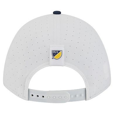 Men's New Era White LA Galaxy 2026 MLS Kick Off 9FORTY M-Crown A-Frame Adjustable Hat