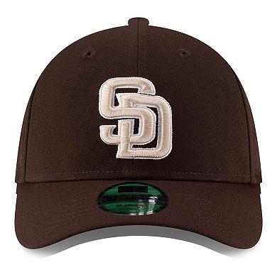 Men's New Era Brown San Diego Padres Alternate Player Replica 39THIRTY M-Crown Flex Hat