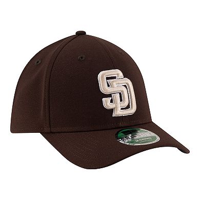 Men's New Era Brown San Diego Padres Alternate Player Replica 39THIRTY M-Crown Flex Hat