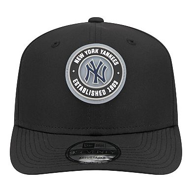 Men's New Era Black New York Yankees Circle 9SEVENTY Adjustable Hat