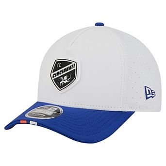 Men's New Era White FC Cincinnati 2026 MLS Kick Off 9FORTY M-Crown A-Frame Adjustable Hat