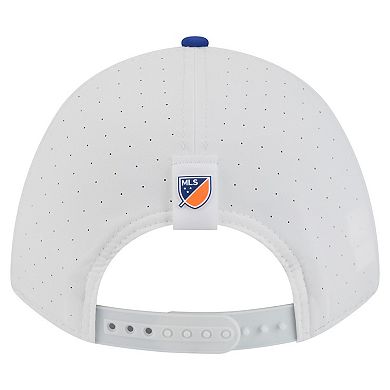 Men's New Era White FC Cincinnati 2026 MLS Kick Off 9FORTY M-Crown A-Frame Adjustable Hat