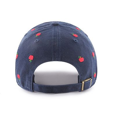 Women's '47 Navy New York Yankees Confetti Clean Up Adjustable Hat