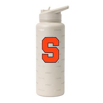 Logo Brands Syracuse Orange 34oz. Sand Ghost Quencher Bottle