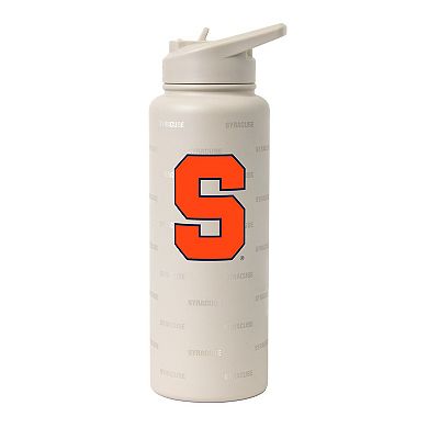 Logo Brands Syracuse Orange 34oz. Sand Ghost Quencher Bottle