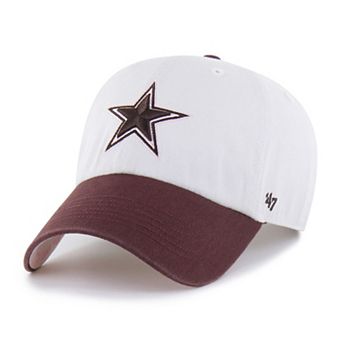 Unisex '47 Stone/Burgundy Dallas Cowboys Love Letter Clean Up Adjustable Hat