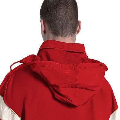 Men's Starter Scarlet San Francisco 49ers The Gust Full-Zip Hoodie