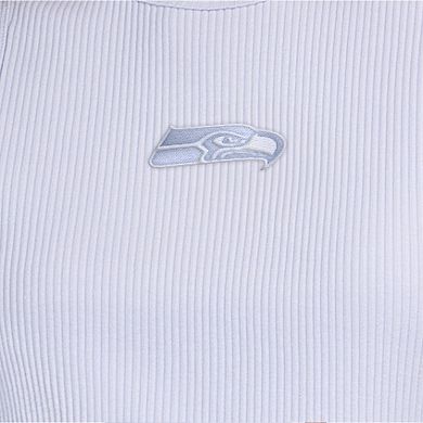 Women's Starter Pastel Blue Seattle Seahawks Travel Pastels Cropped Tank