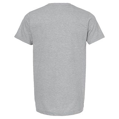 Youth Heather Gray New York Mets Peanuts Snoopy T-Shirt