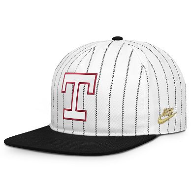 Men's Nike White/Black Texas Rangers Cooperstown Collection Pro Adjustable Hat