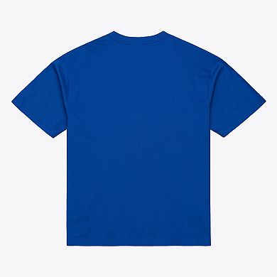 Men's Mitchell & Ness Royal Los Angeles Dodgers Script Sweep Arch T-Shirt